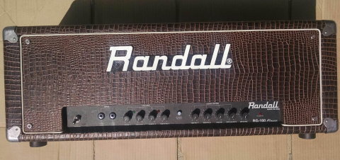 Front View Completed Randall RG100 Original Refurbish